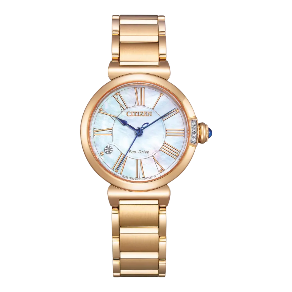 Juwelier Ripassa EM1063-89D horloge parelmoer staal