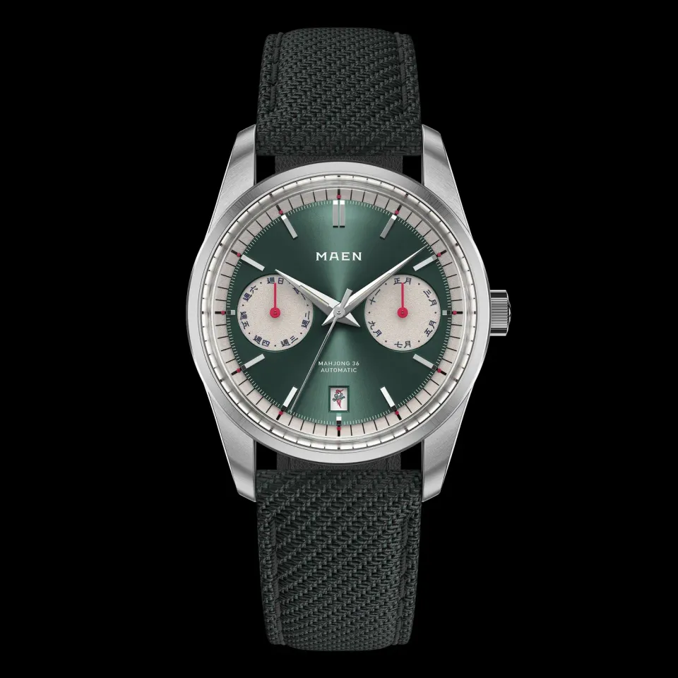 Maen Mahjong MHV.03 horloge 36mm elegant
