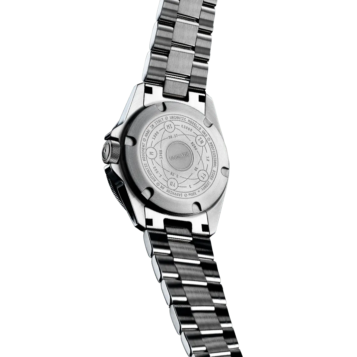Unimatic Modello Uno U1-A horloge 40mm staal