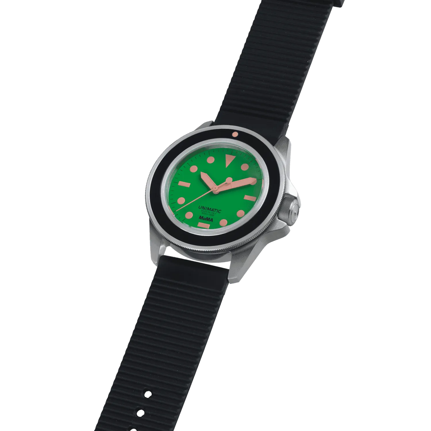 Unimatic Modello Uno U1-MoMA-G duikhorloge groen