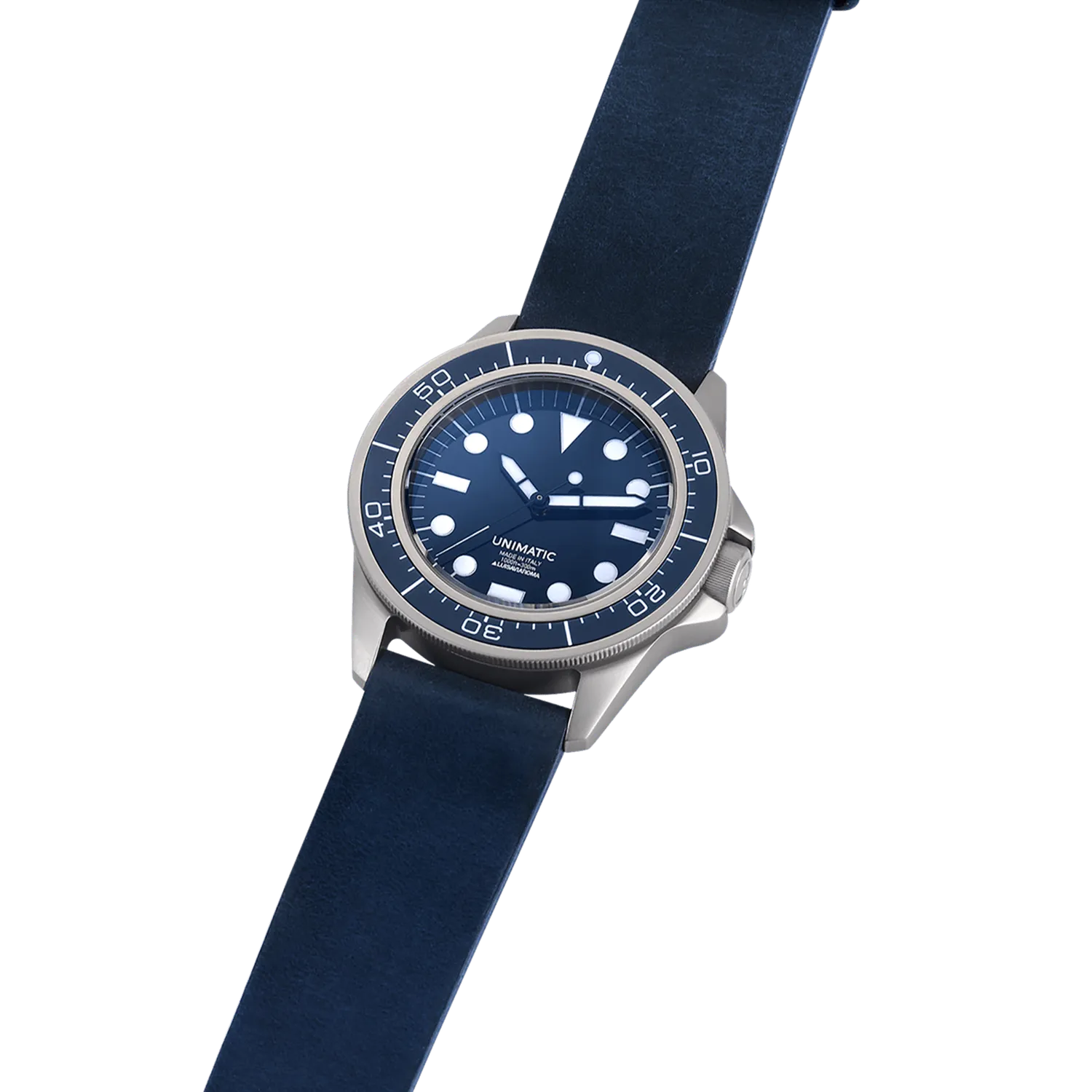 Unimatic Modello Uno U1-DL horloge blauw automaat