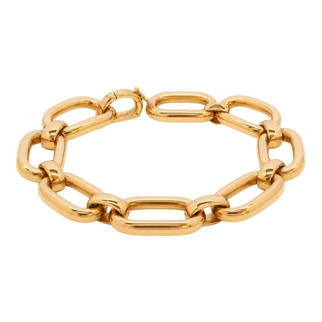 Juwelier Ripassa schakelarmband 18Kt roségoud