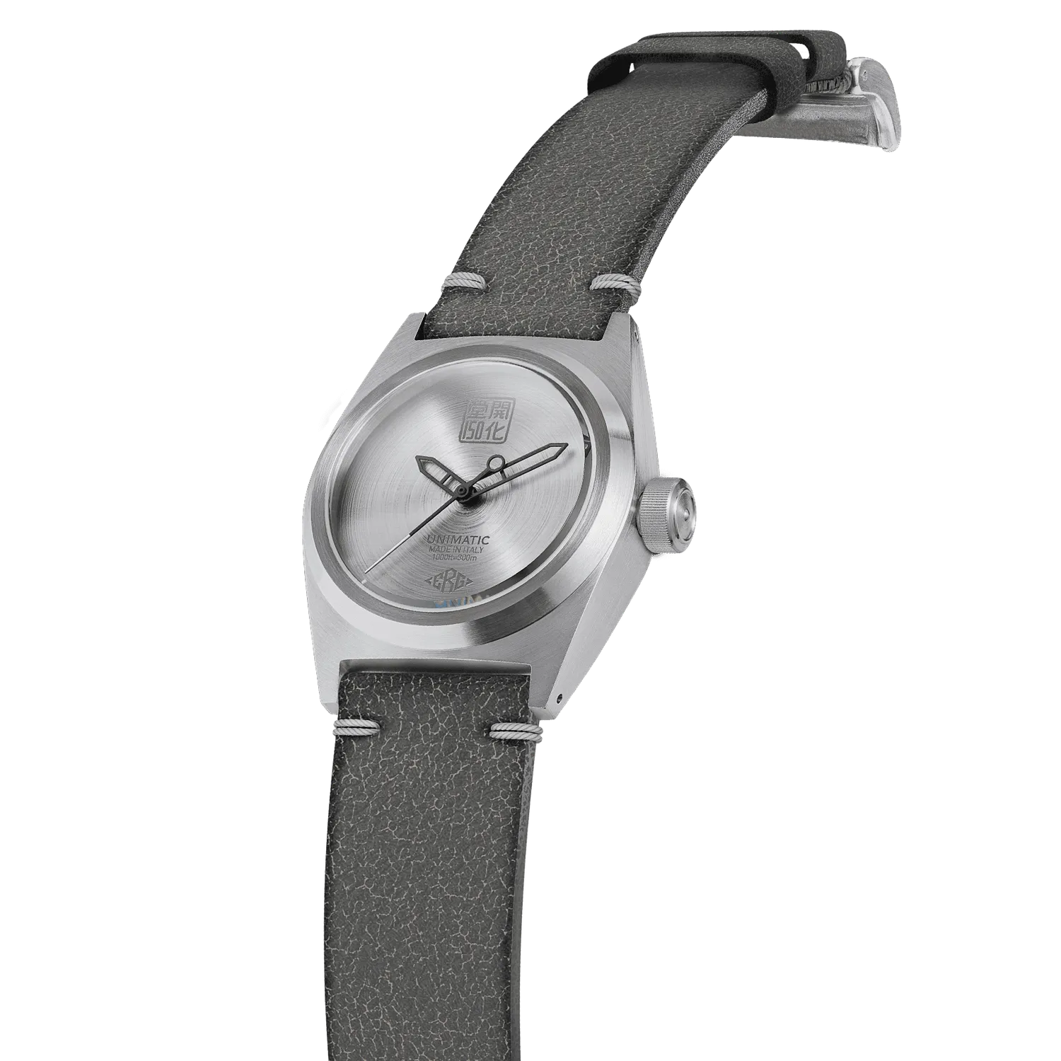 Unimatic Modello Due U2-KKD horloge zilver 300m