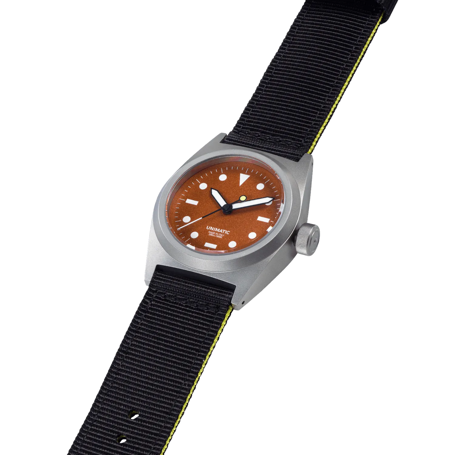 Unimatic Modello Due U2-TSP veldhorloge rood 38mm