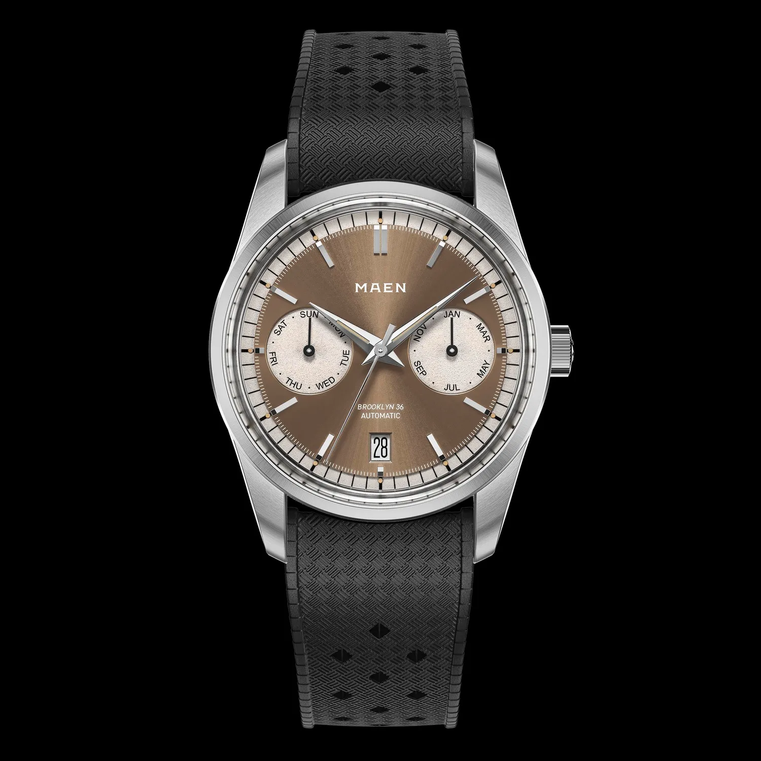 Maen Brooklyn 36 M5.1.6 horloge dagelijks staal