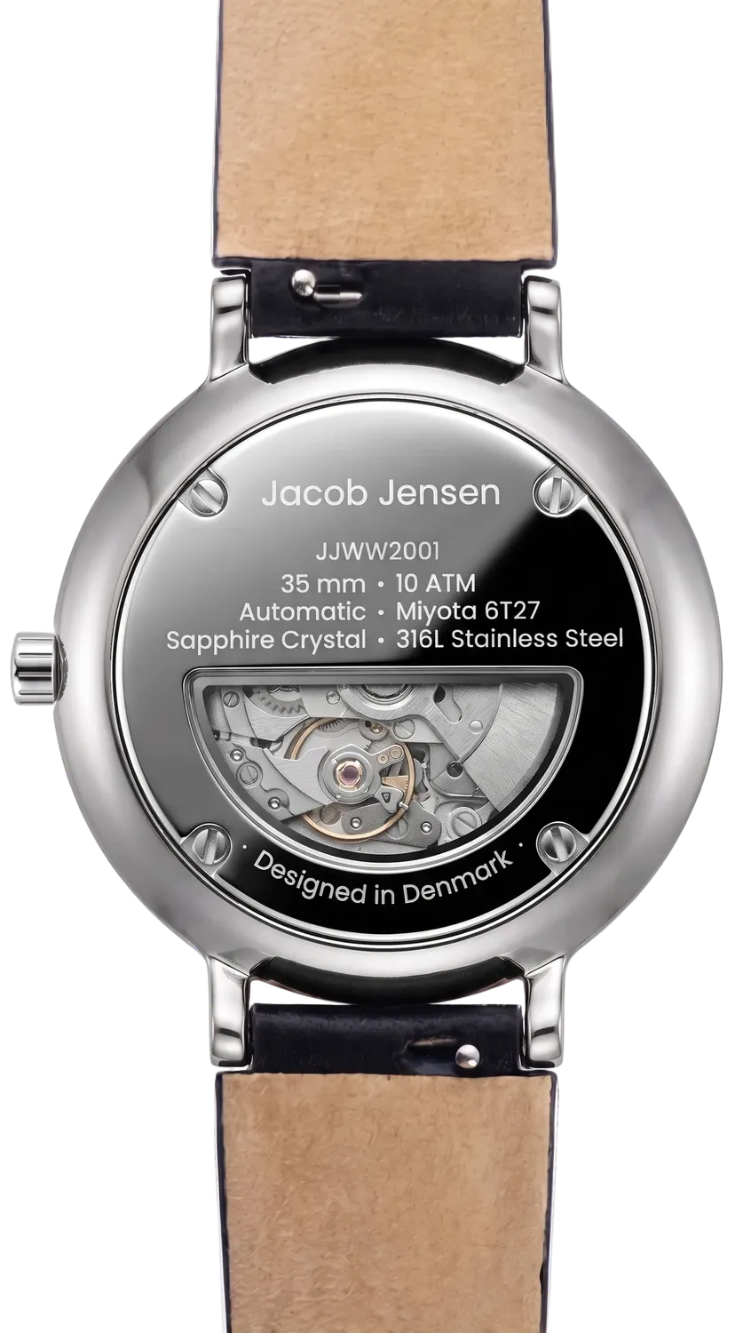 Jacob Jensen Aekvator 2001 horloge automaat 35mm