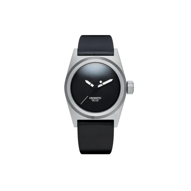 Unimatic Modello Due U2S-M horloge zwart 300m
