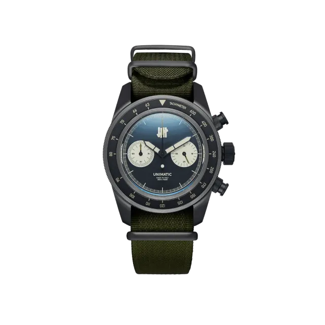 Unimatic Modello Tre U3-ULVN chronograaf zwart 40mm