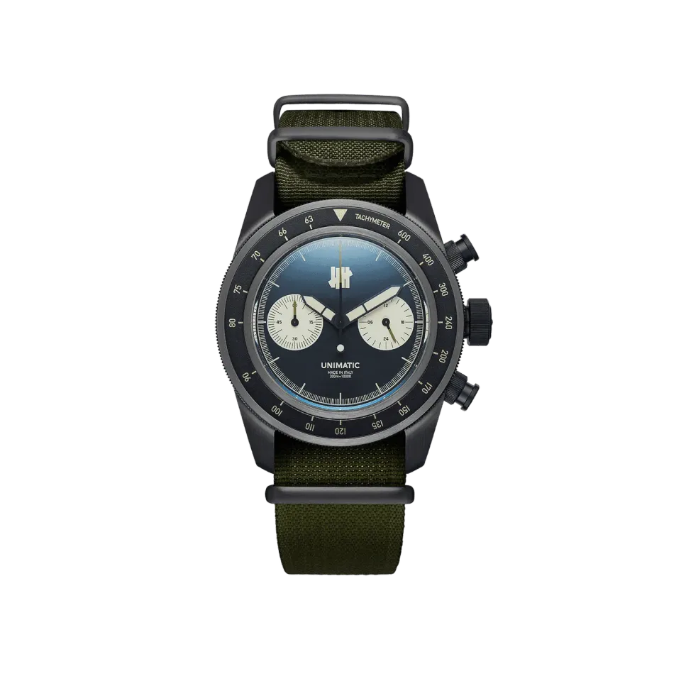 Unimatic Modello Tre U3-ULVN chronograaf zwart 40mm