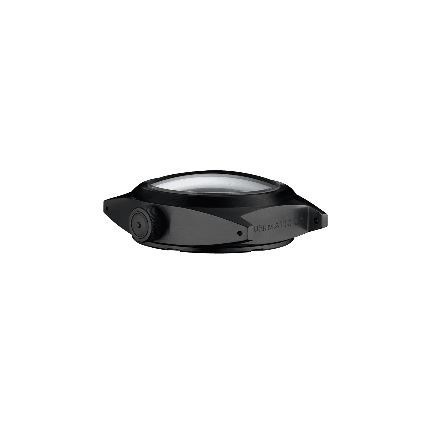 Unimatic Modello Due U2-CN horloge zwart DLC 300M