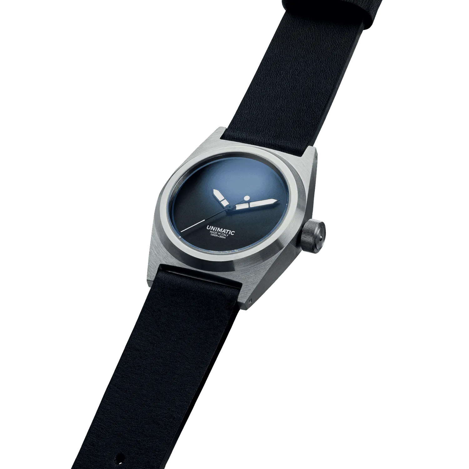 Unimatic Modello Due U2S-M horloge zwart 300m