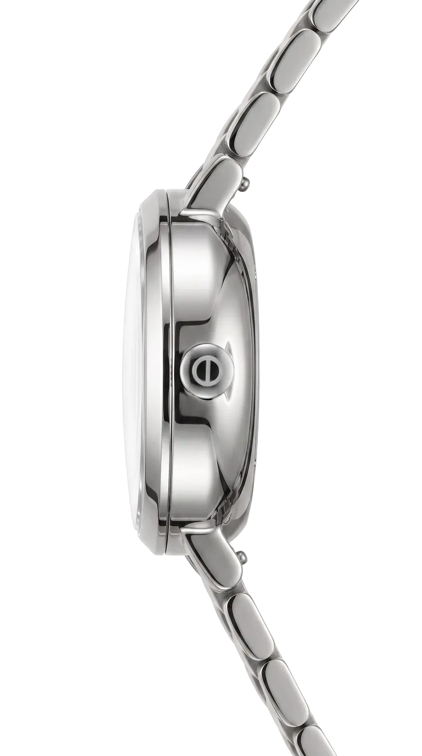 Jacob Jensen Aekvator 2005 horloge staal zilver