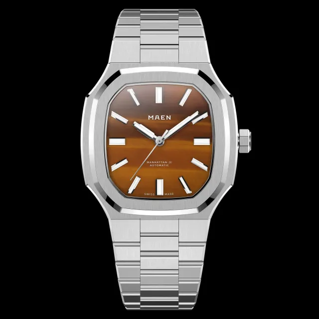 Maen Manhattan Kun Edition horloge 37mm staal