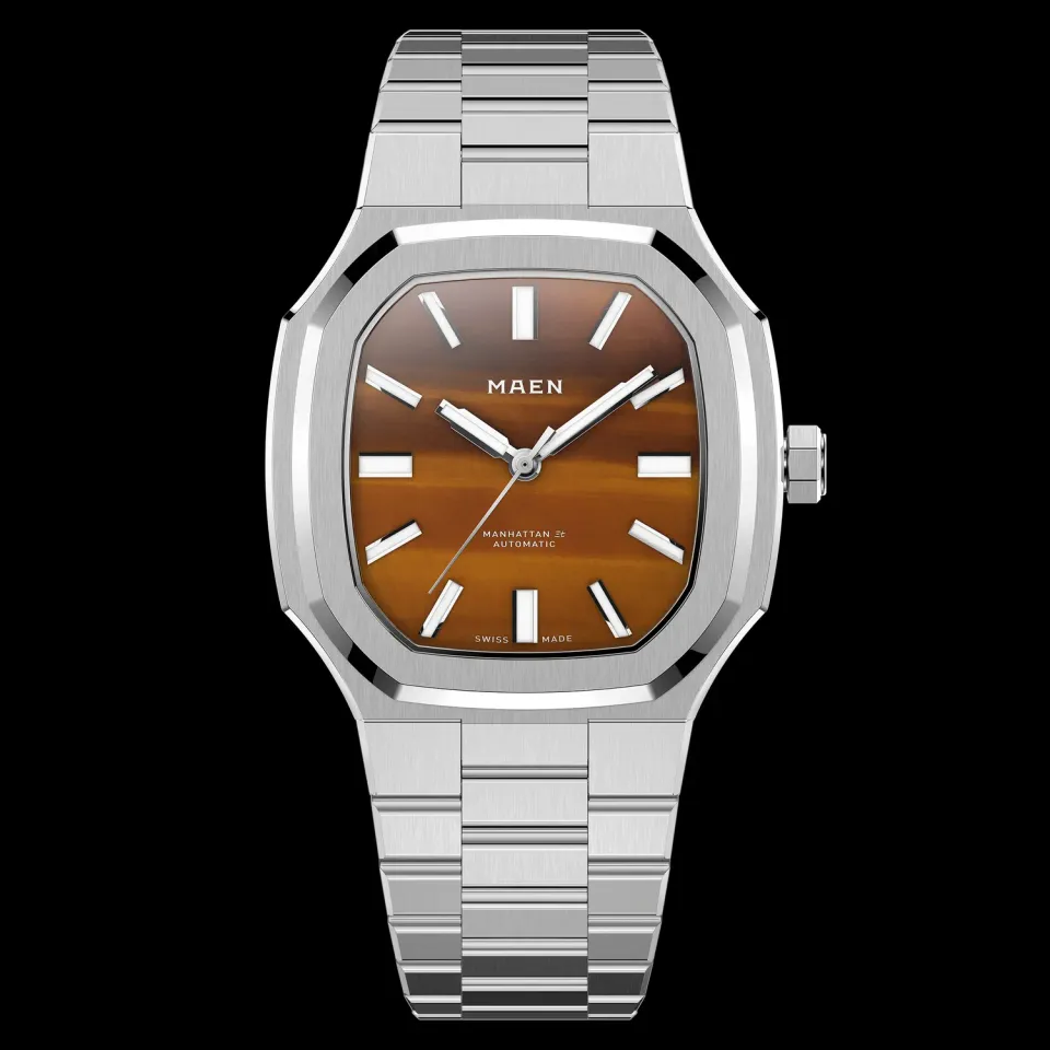 Maen Manhattan Kun Edition horloge 37mm staal