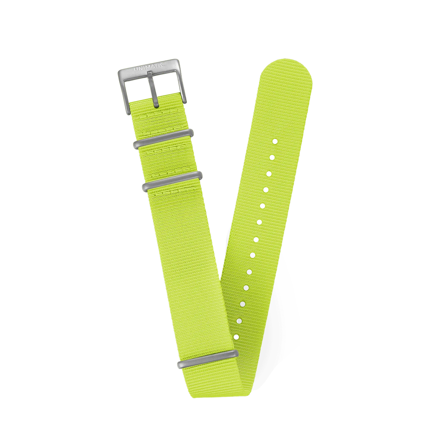 Unimatic Nato nylon horlogeband 22mm oranje ballistic