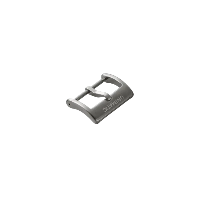 Unimatic Buckle horlogegesp 20mm staal geborsteld