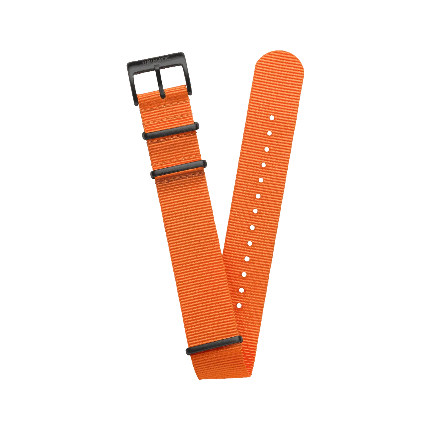 Unimatic NATO nylon horlogebandje 22mm groen