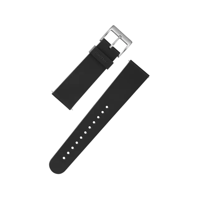 Unimatic TPU horlogebandje 22mm zwart