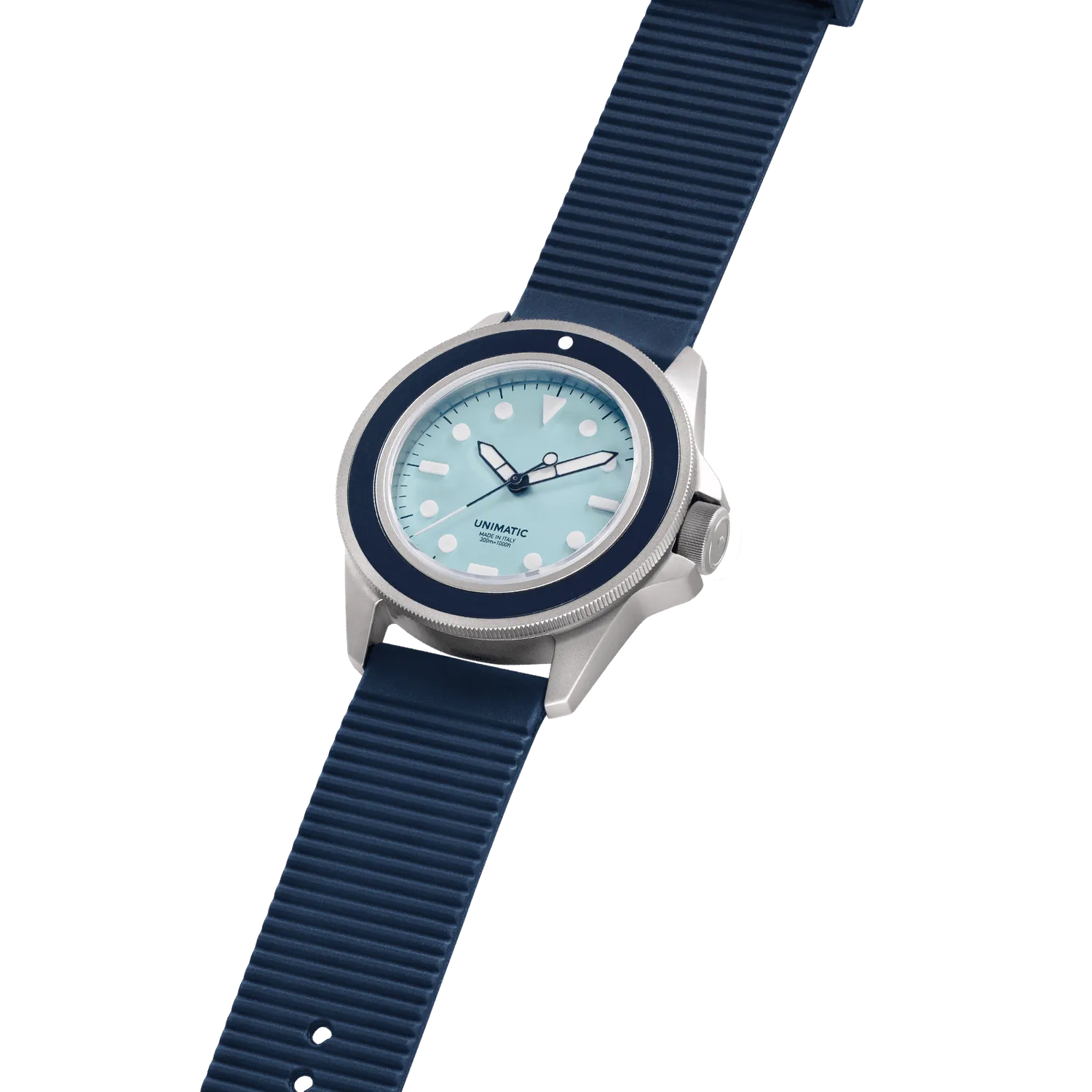 Unimatic Modello Uno UT1-IPP duikhorloge blauw 41,5mm