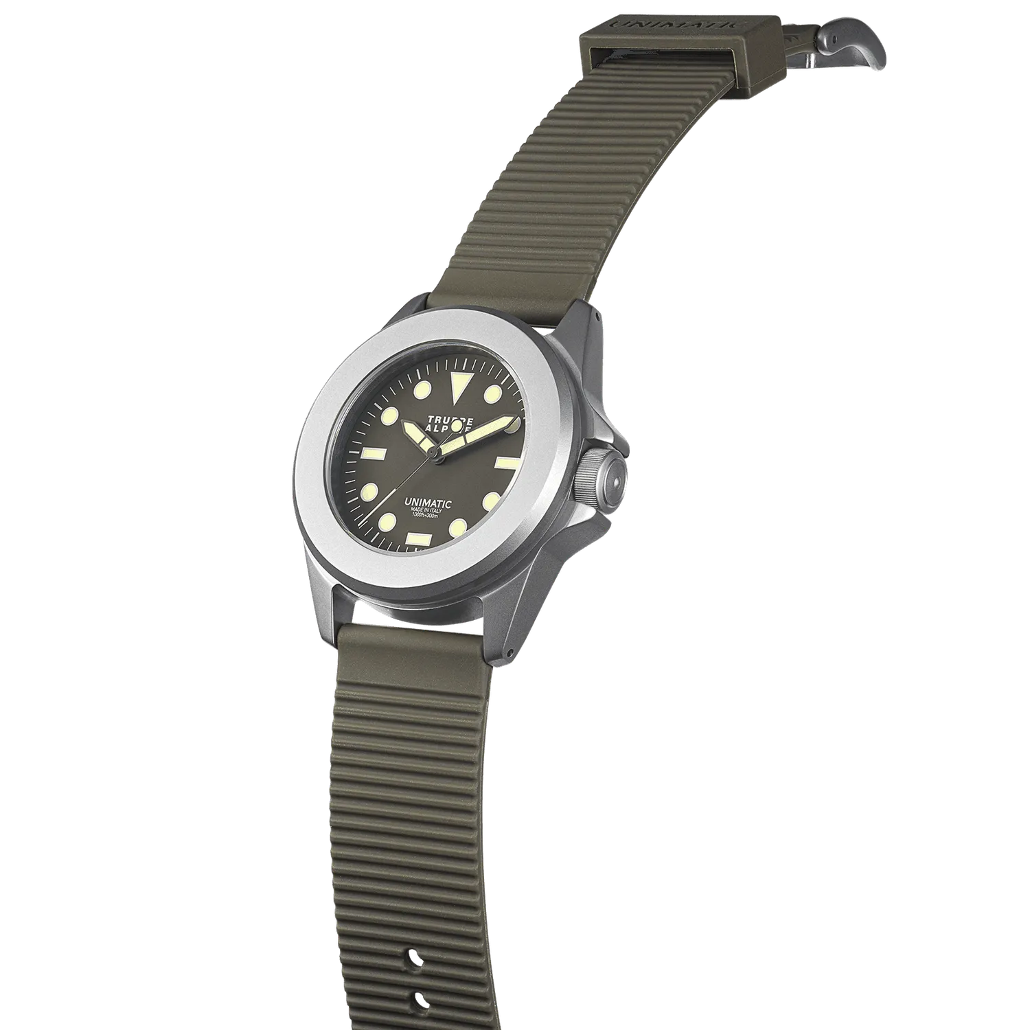 Unimatic Modello Quattro U4-TA horloge groen automaat