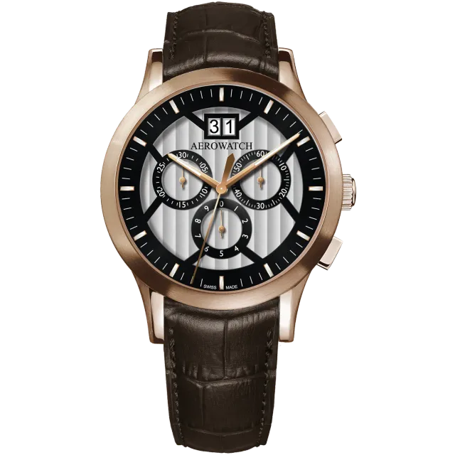 Juwelier Ripassa Chrono Quartz 80966 RO05 staal