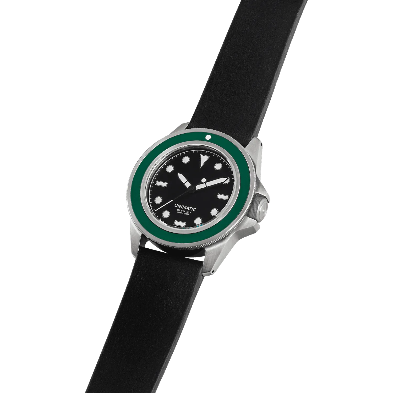 Unimatic Modello Uno U1S-FAI duikhorloge FAI groen