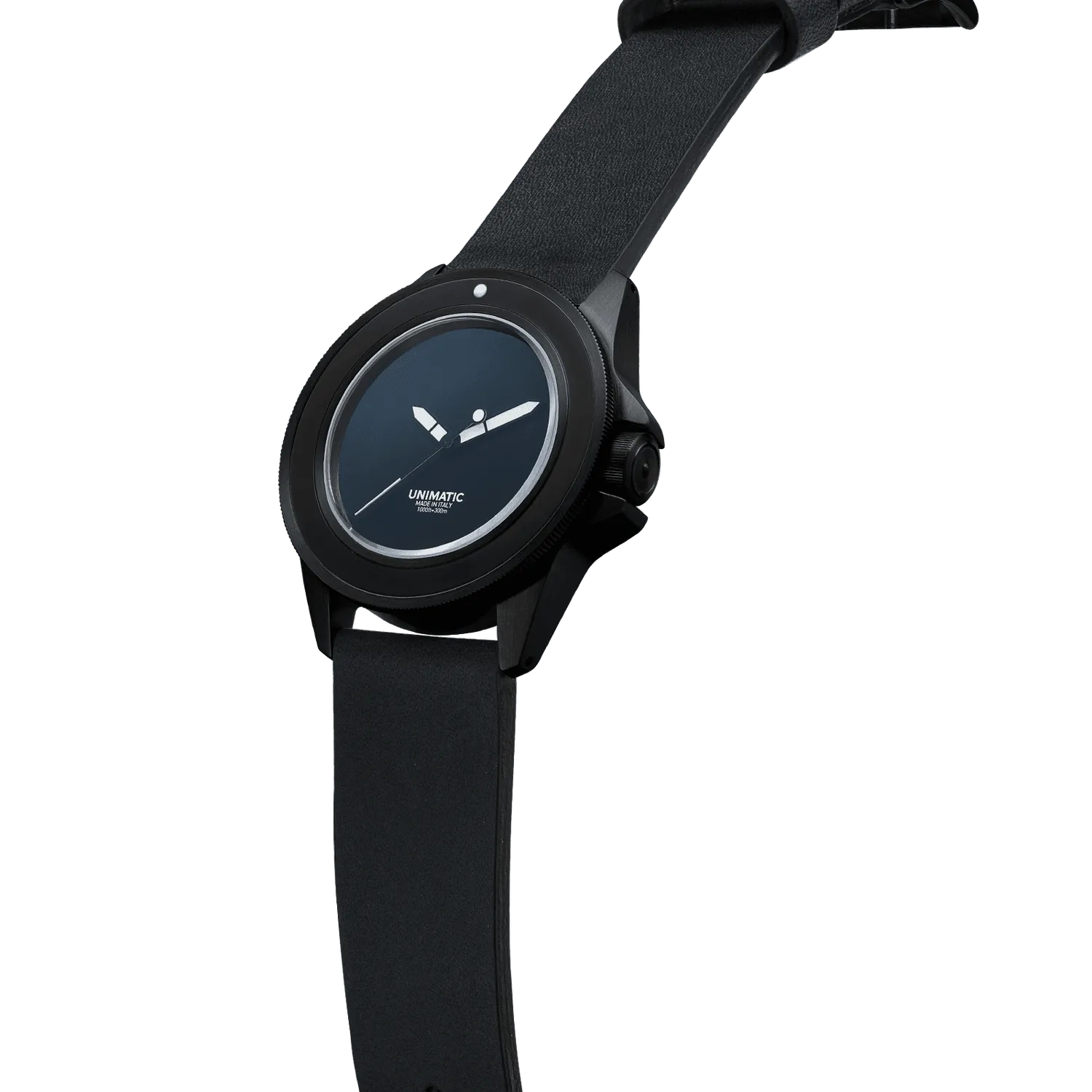 Unimatic Modello Uno U1S-MN horloge zwart DLC 40mm