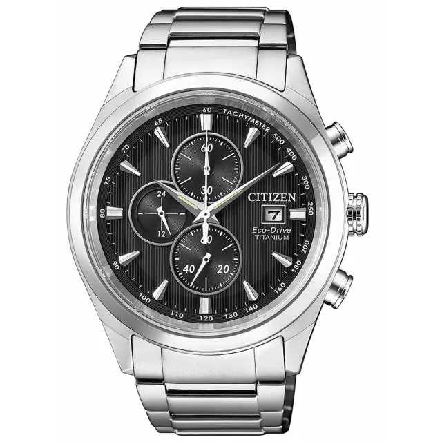 Citizen CA0650-82F chronograaf horloge staal blauw