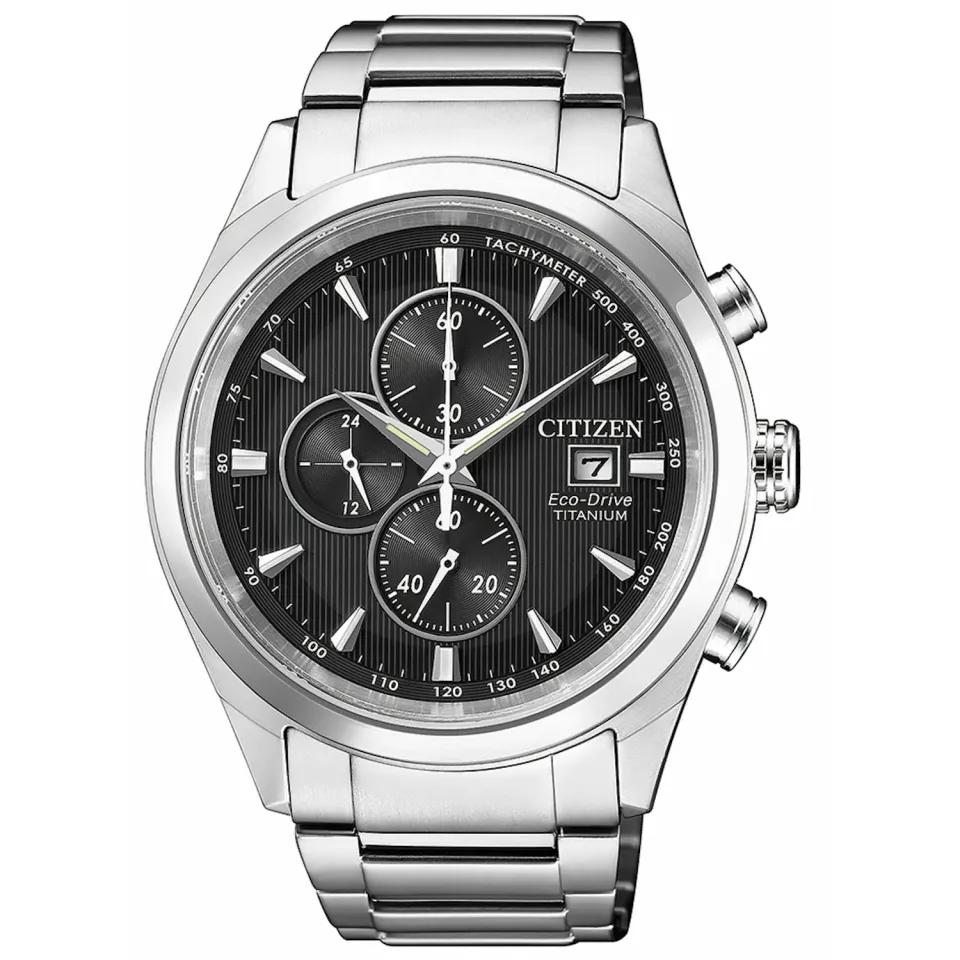 Citizen CA0650-82F chronograaf horloge staal blauw