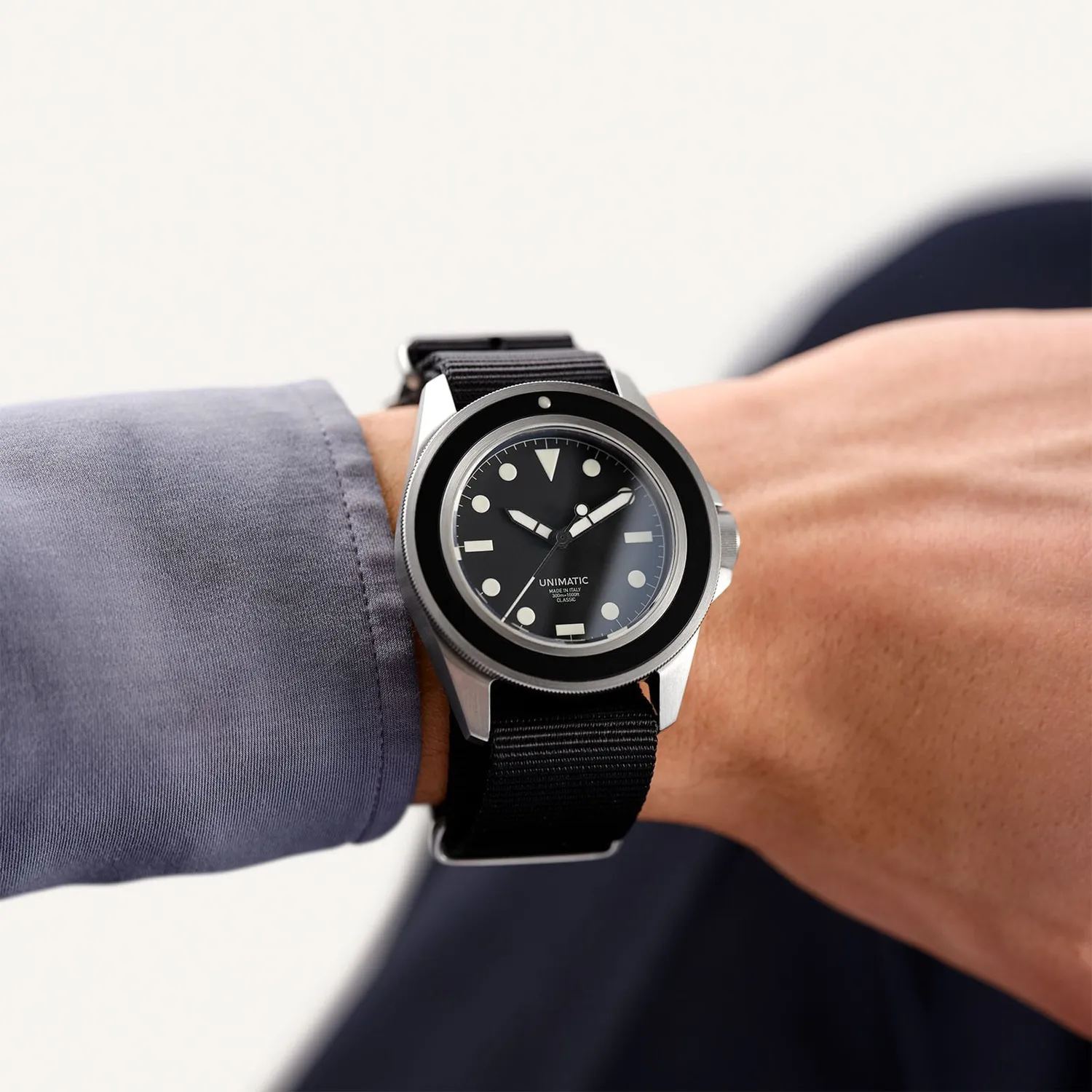 Unimatic Modello Uno UC1 Classic duikhorloge 300m
