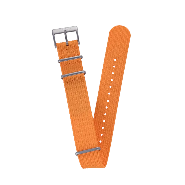 Unimatic Nato Seatbelt horlogeband 22mm blauw