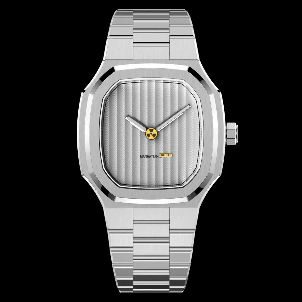 Maen Manhattan 37 MSS.02 horloge staal