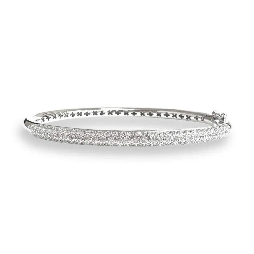 Ripassa Slaven Pavé kinderhorloge zilver zirkonia