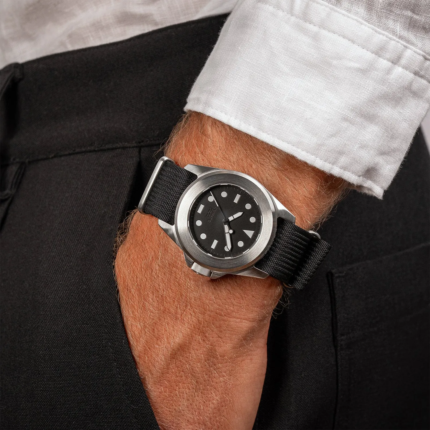 Unimatic Modello Quattro U4-AEB horloge zwart automaat 300m