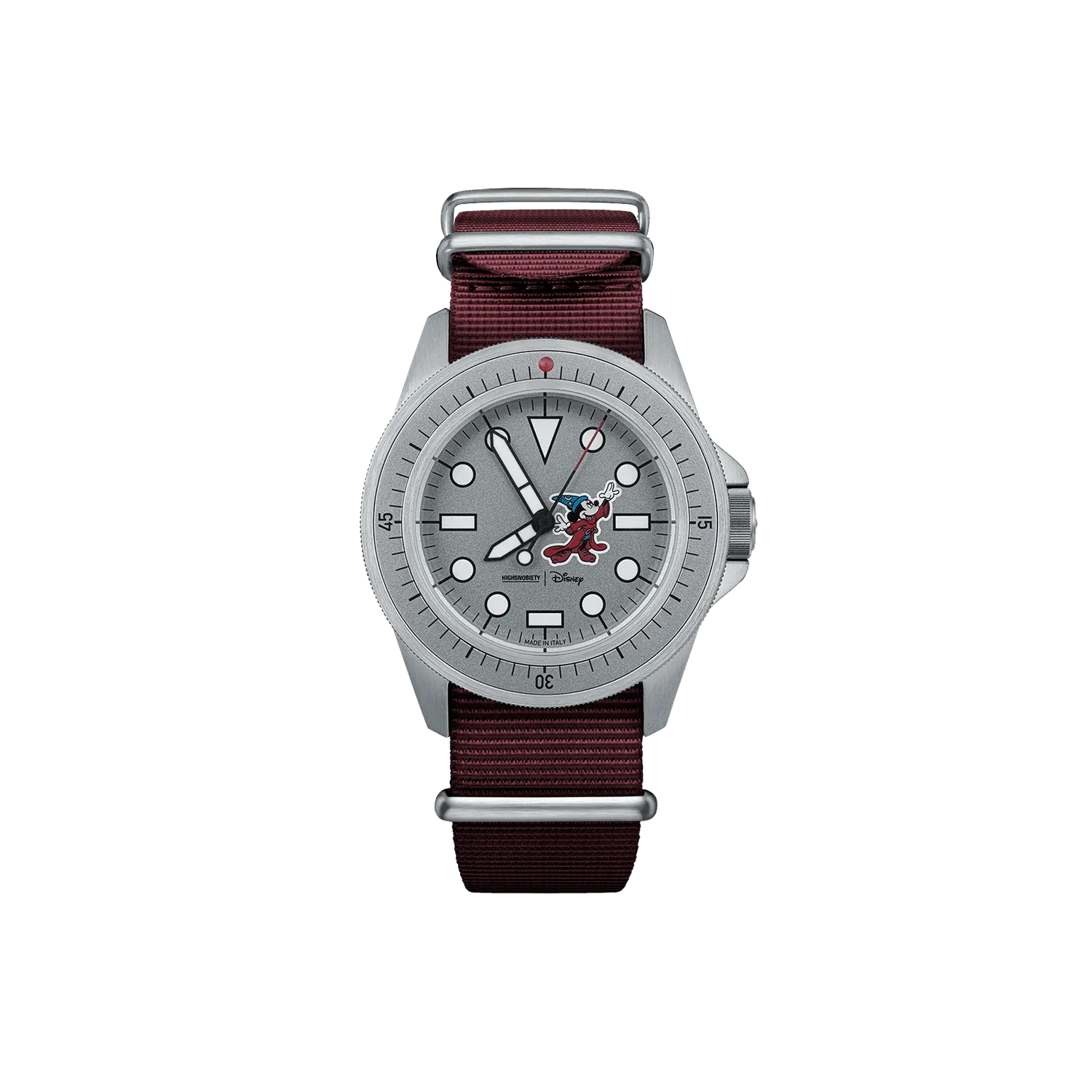 Unimatic Modello Uno U1S-HS horloge grijs Disney 300M
