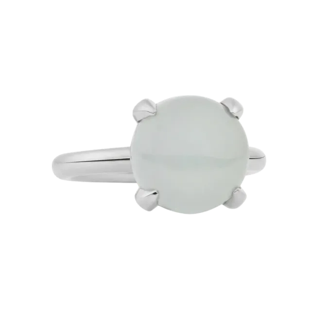 Bron Catch ring aquamarijn cabochon goud