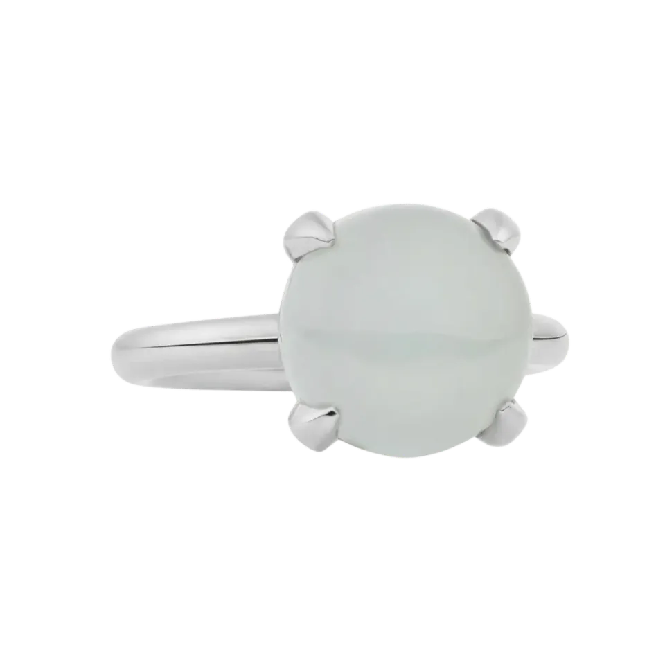 Bron Catch ring aquamarijn cabochon goud