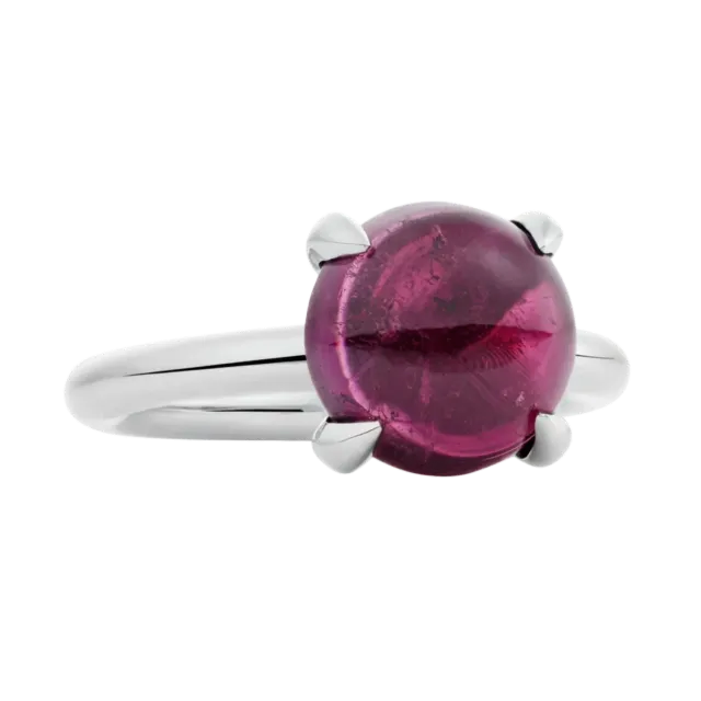 Juwelier Ripassa Catch ring roze toermalijn cabochon
