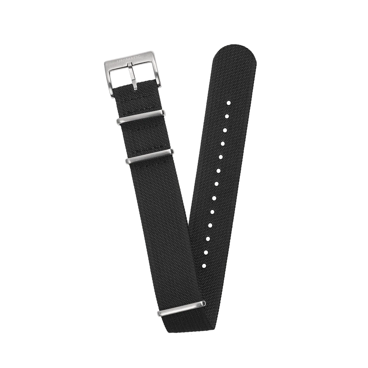Unimatic Modello Tre U3-8B horloge zwart chrono-diver