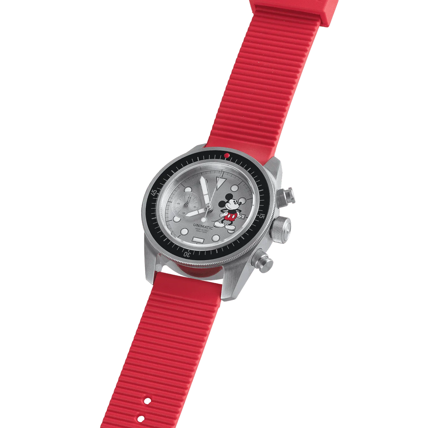 Unimatic Modello Tre U3-HS horloge zilver 40mm