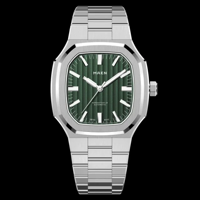 Maen Manhattan M3.1.6 horloge 40mm staal
