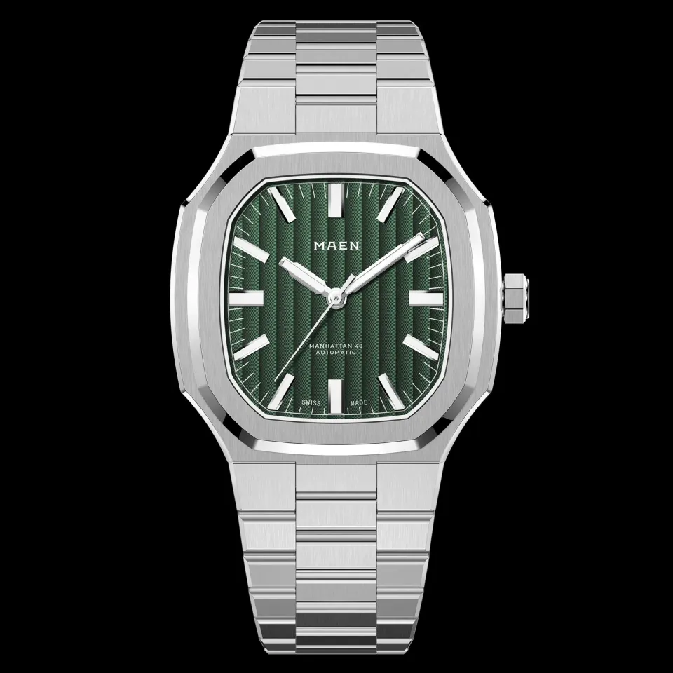 Maen Manhattan M3.1.6 horloge 40mm staal