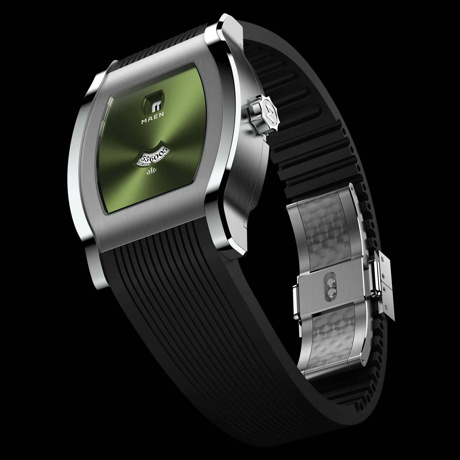 Maen Grand Tonneau MNL.02 horloge Jump Hour