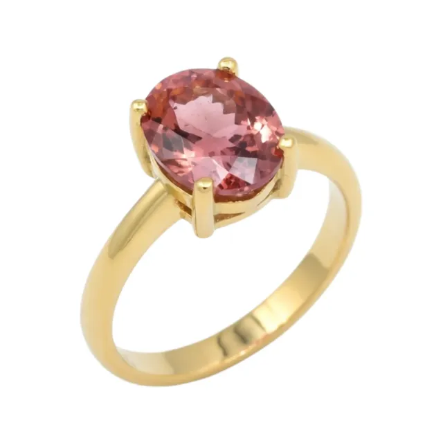 Juwelier Ripassa Geel Gouden Ring met Toermalijn