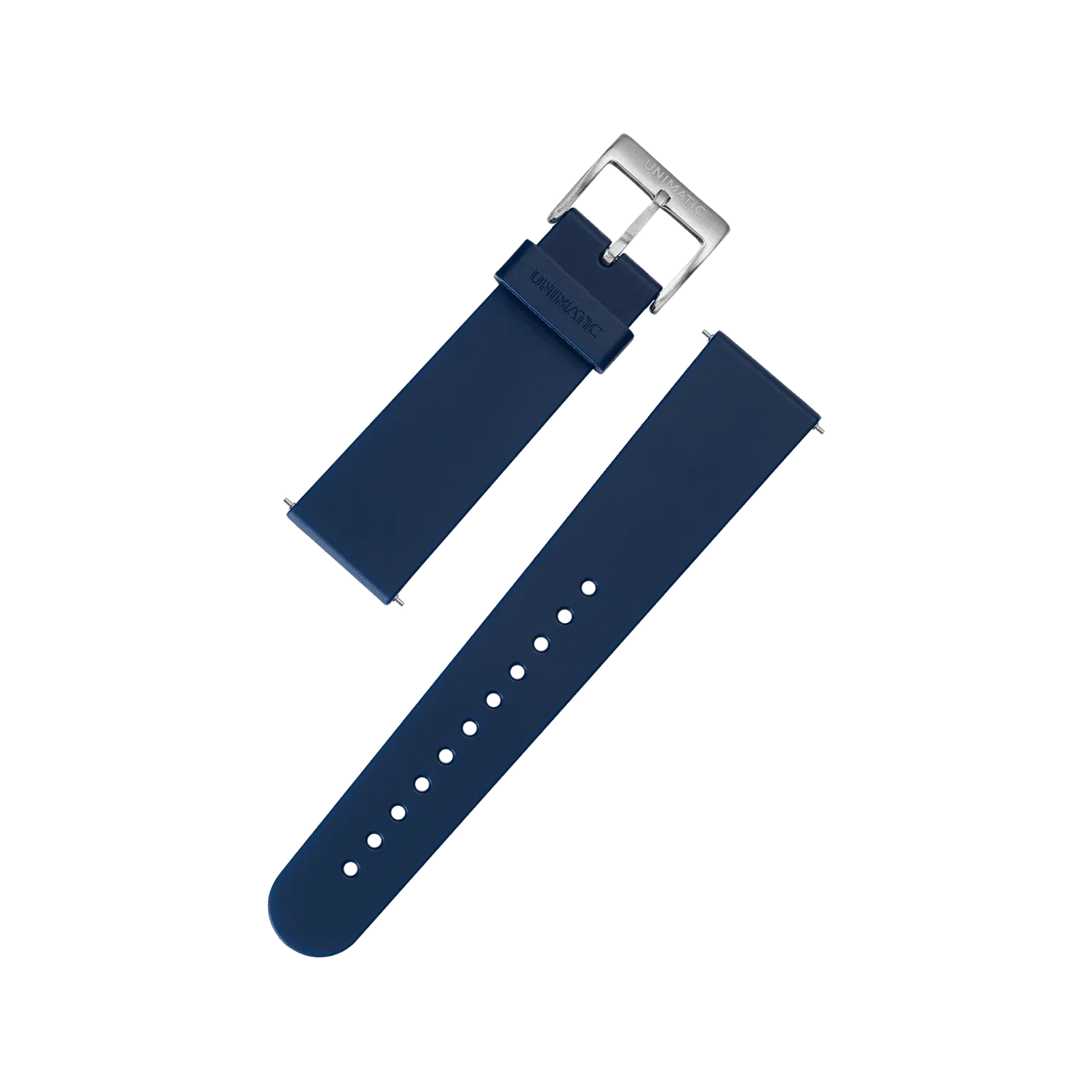 Unimatic TPU horlogebandje 22mm zwart