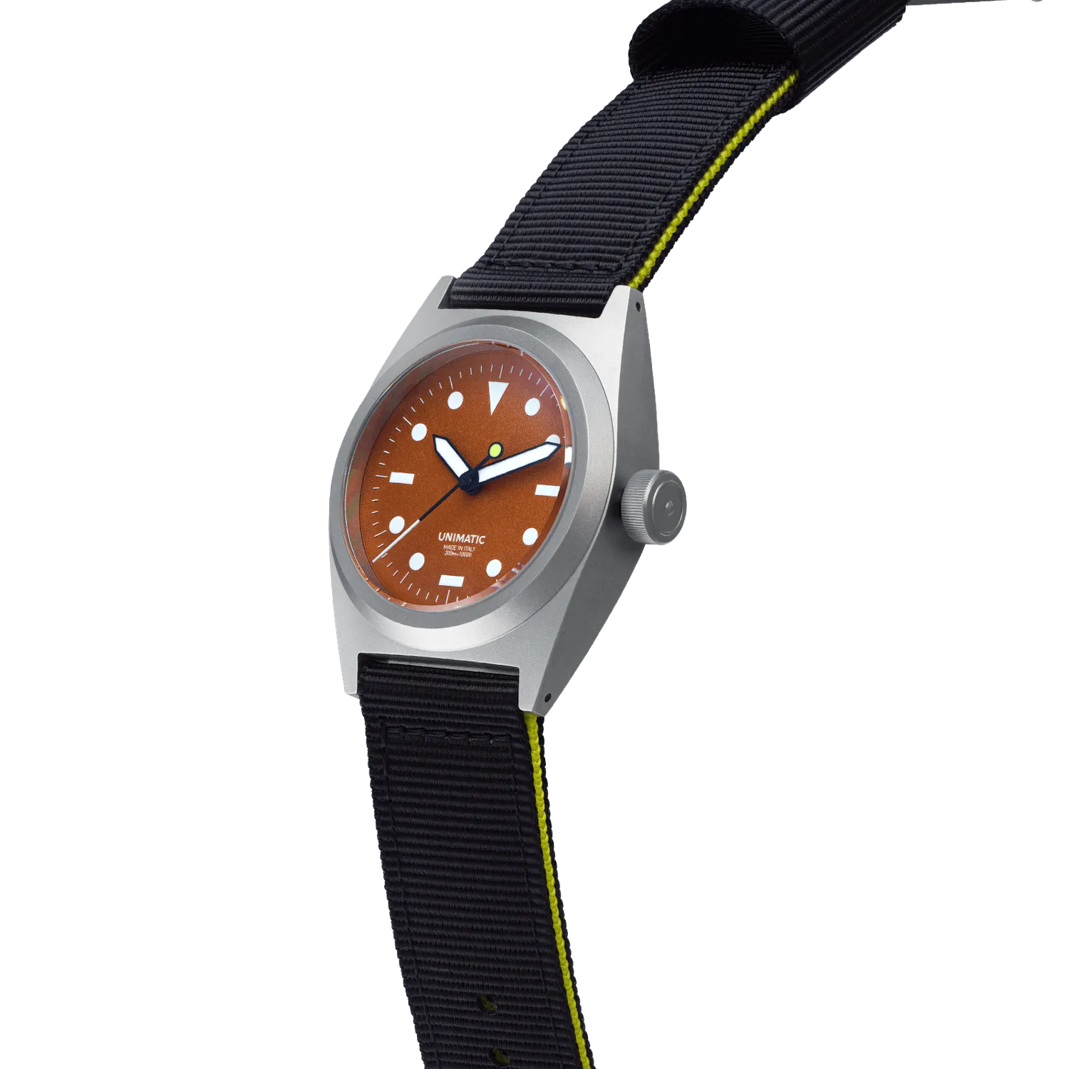 Unimatic Modello Due U2-TSP veldhorloge rood 38mm