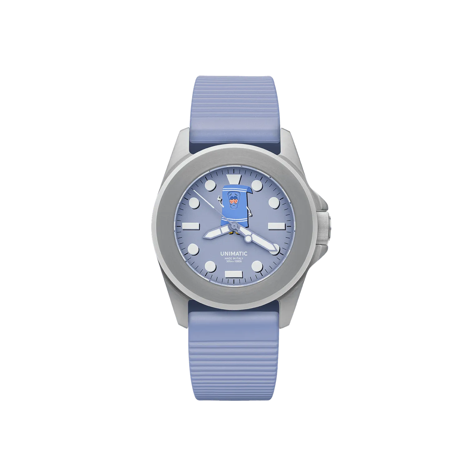 Unimatic Modello Quattro UT4-TW horloge paars 300m
