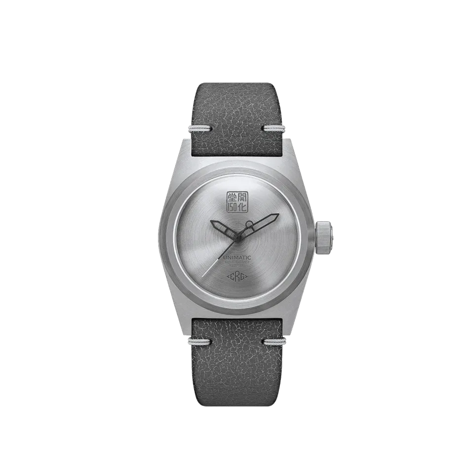 Unimatic Modello Due U2-KKD horloge zilver 300m