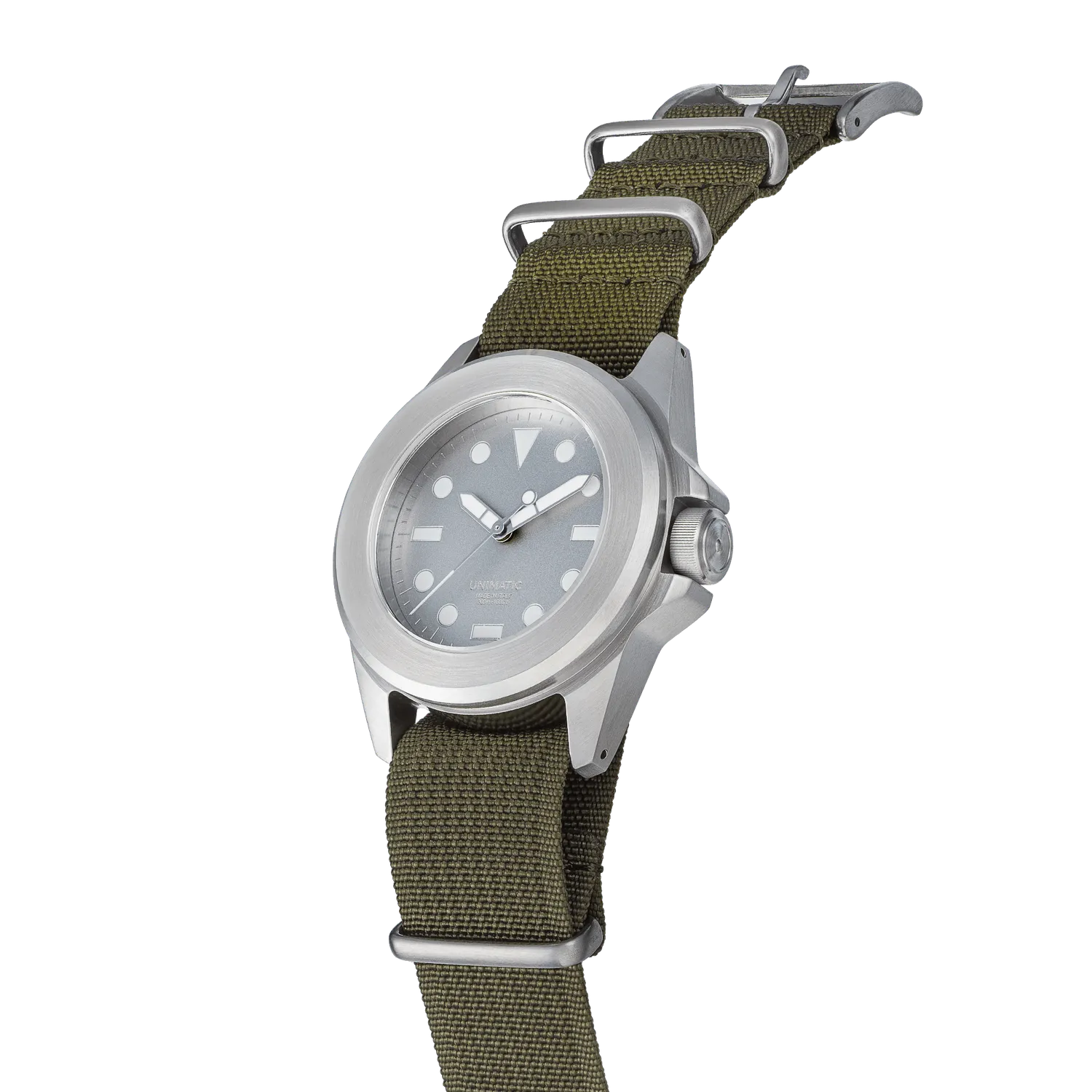 Unimatic Modello Quattro U4-AEG horloge groen automaat