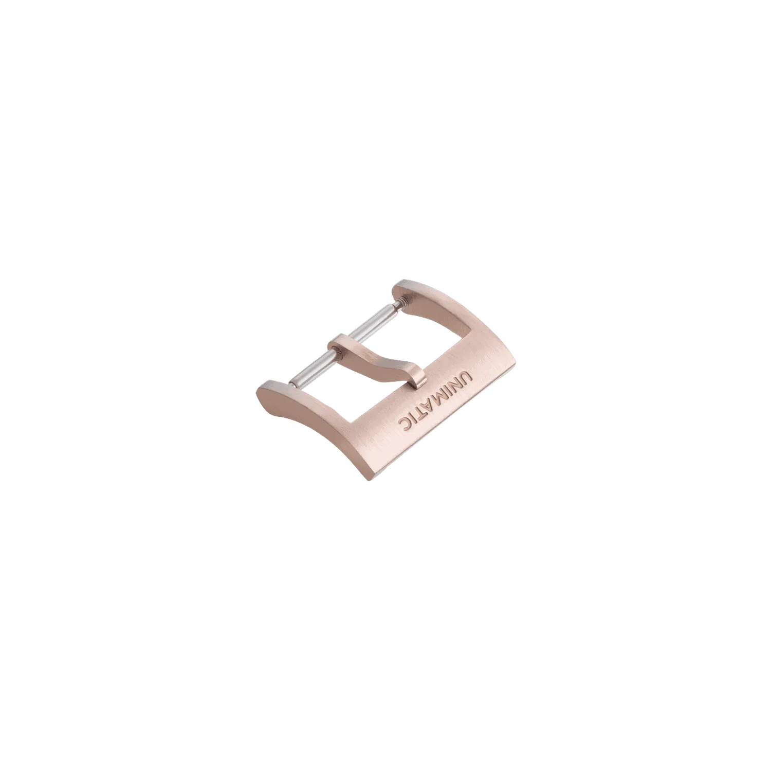 Unimatic Buckle horlogegesp 22mm staal geborsteld